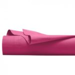 drap plat 2 places 240X 300cm 100% coton 57fils fuchsia