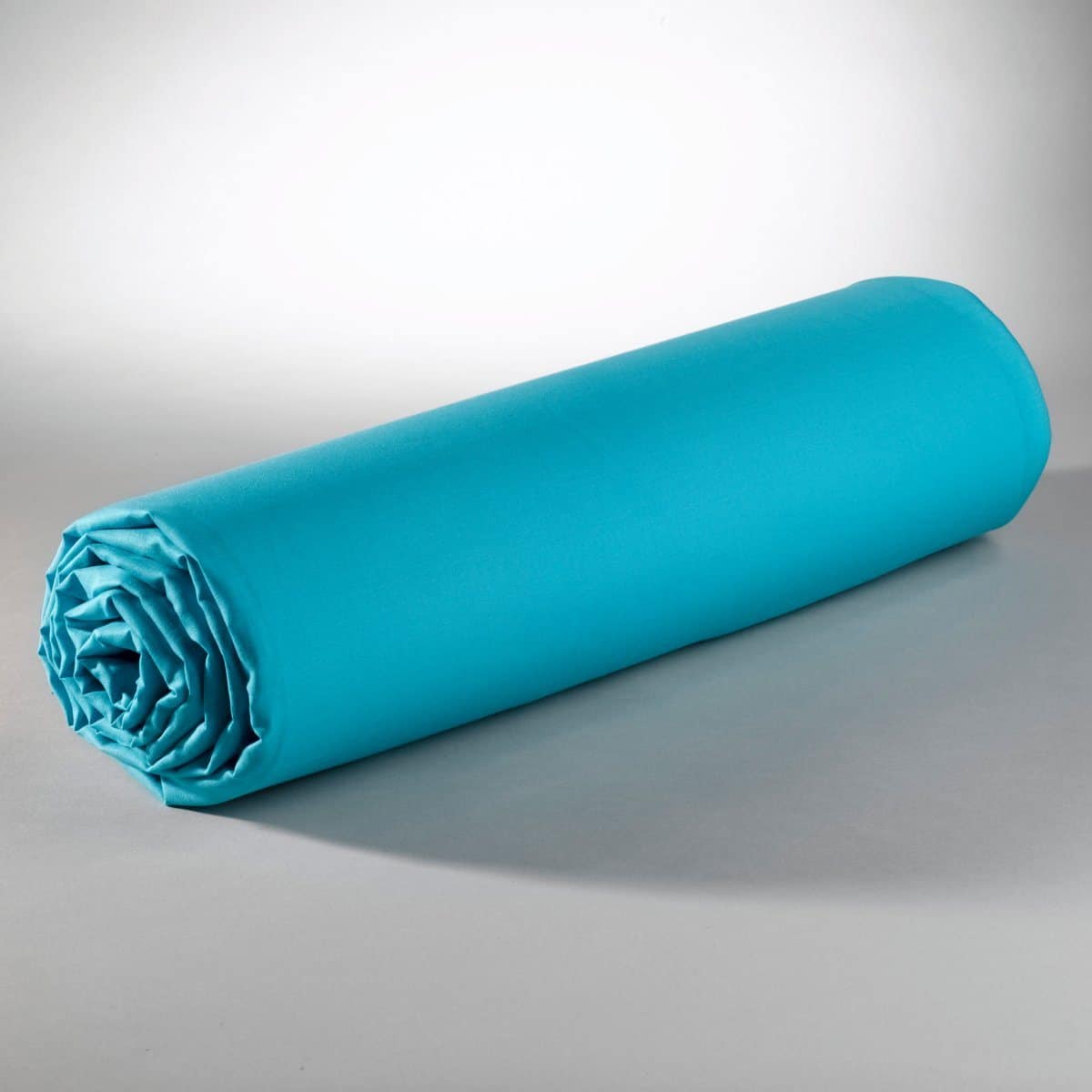 Drap housse Turquoise 180 x 200 cm / 100% coton / 57 fils/cm²