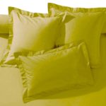 Taie d'oreiller 100% coton 57 fils Anis