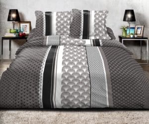 Parure Housse de couette 2 places Apparat Taupe